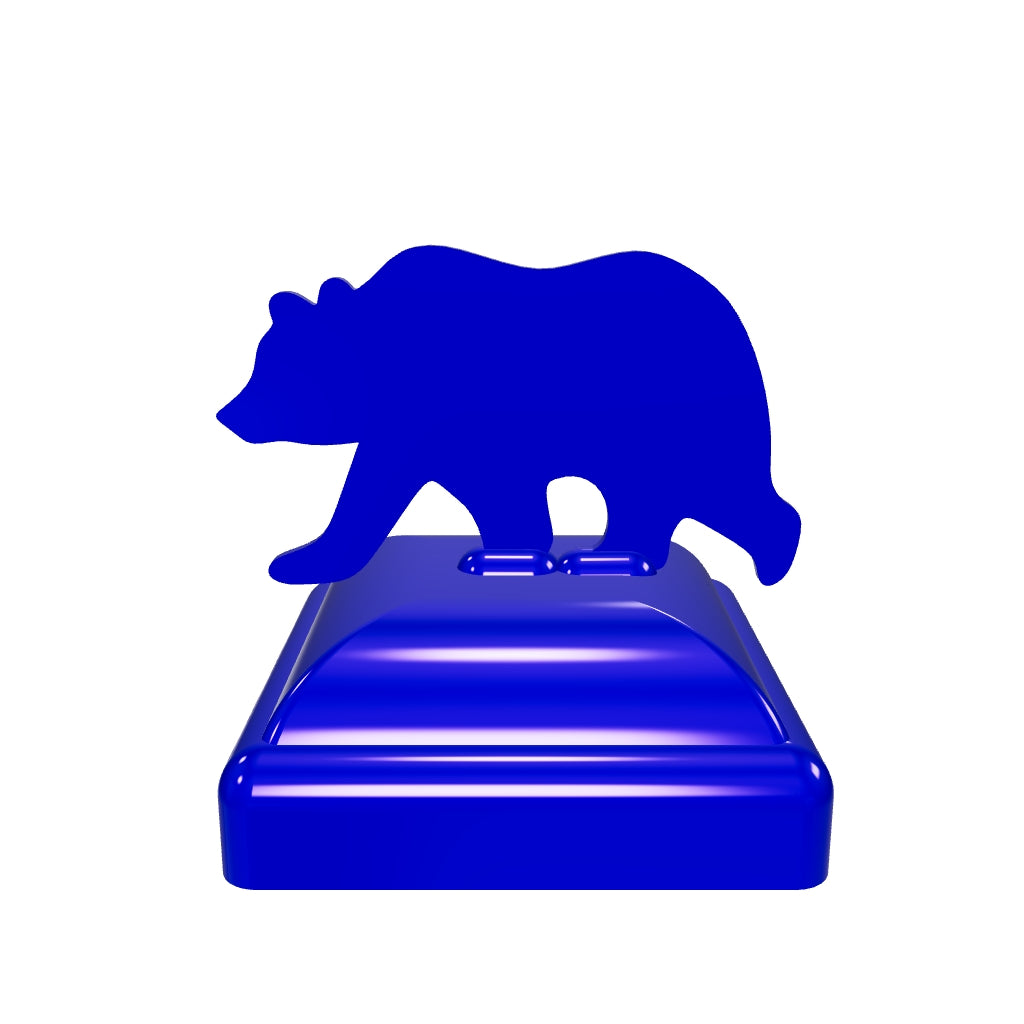 Capuchon de poteau de marche ours 4x4 (taille de poteau 3,5 x 3,5)