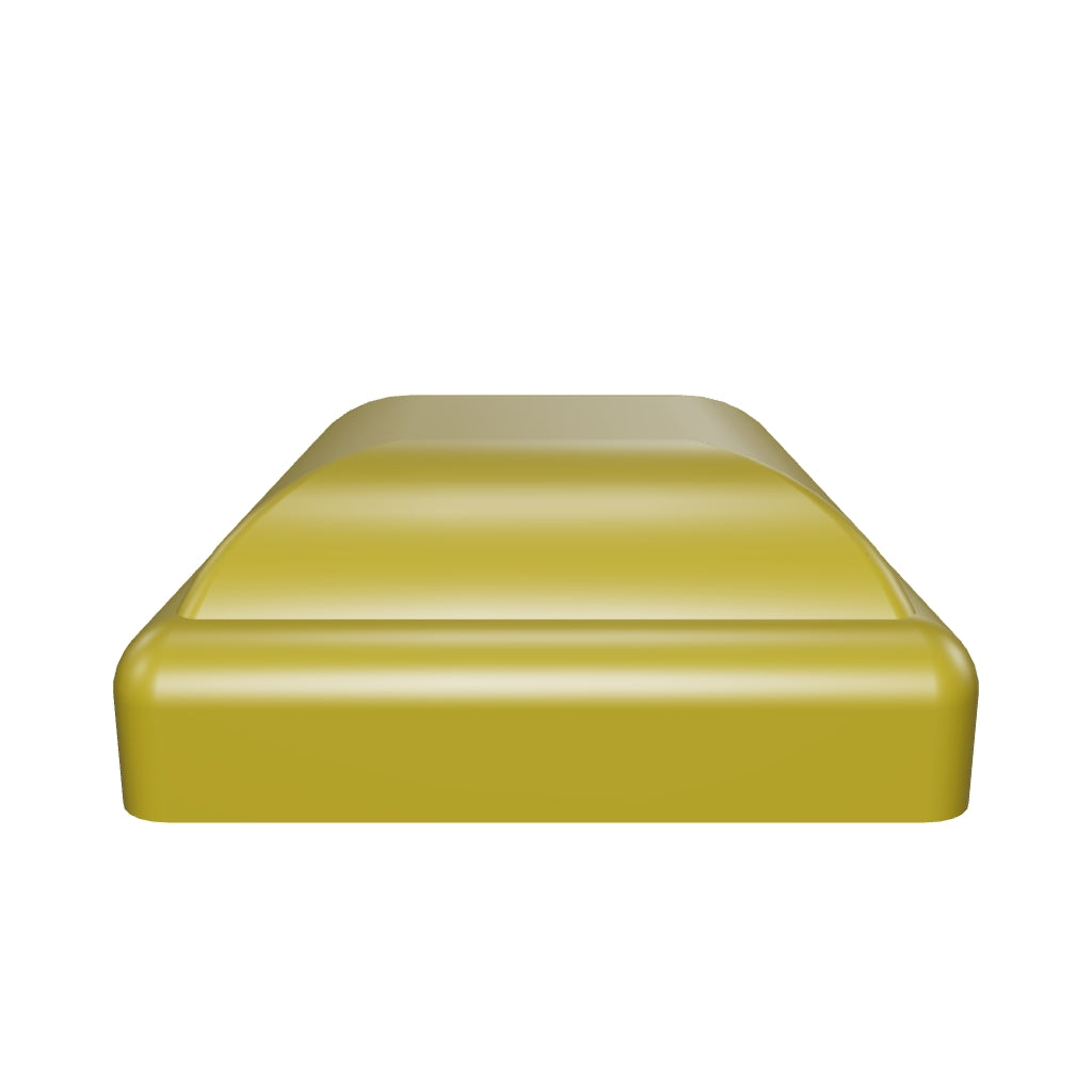 Capuchon de poteau en acier robuste 4x4 (taille de poteau 3,5 x 3,5)