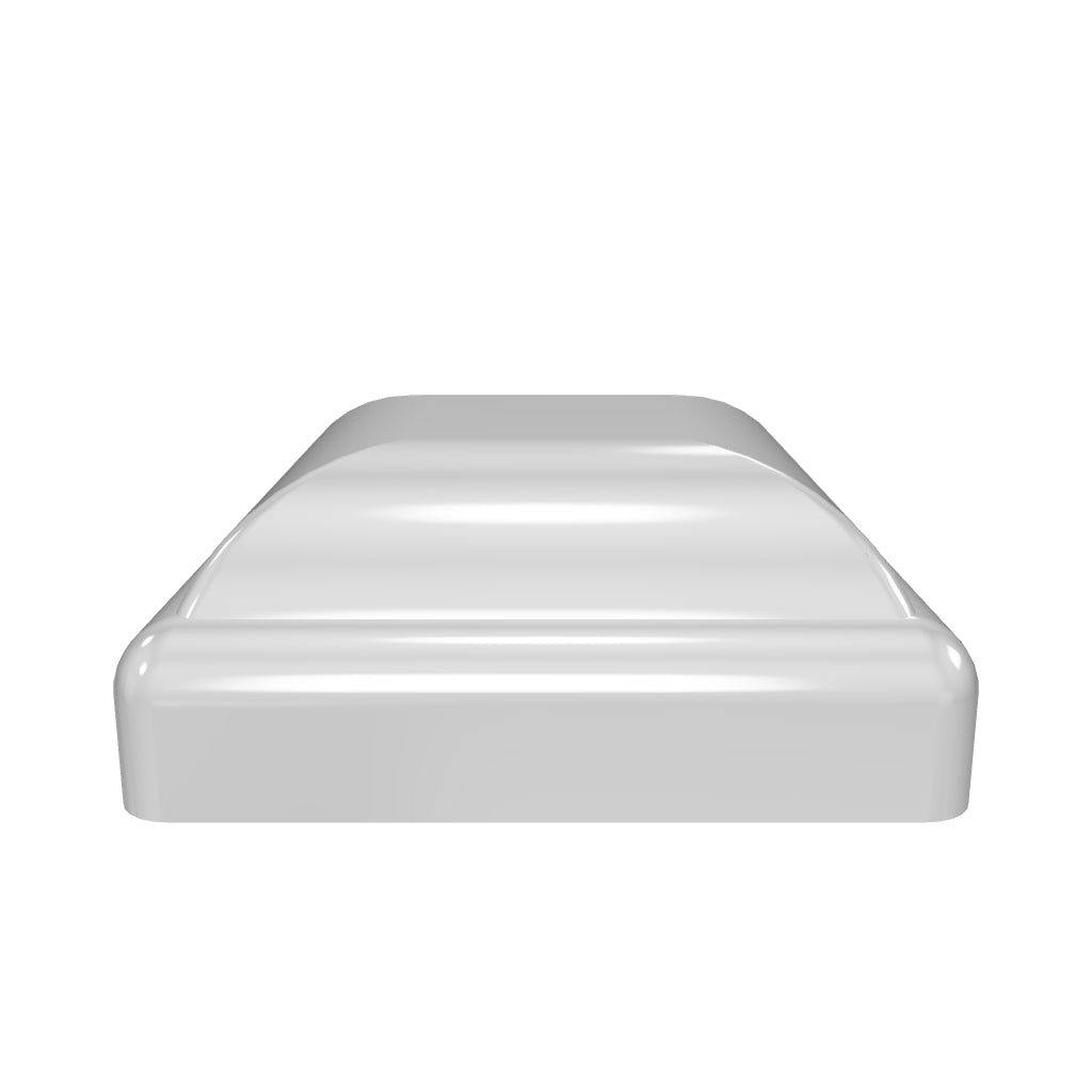 Capuchon de poteau en acier robuste 4x4 (taille de poteau 3,5 x 3,5)