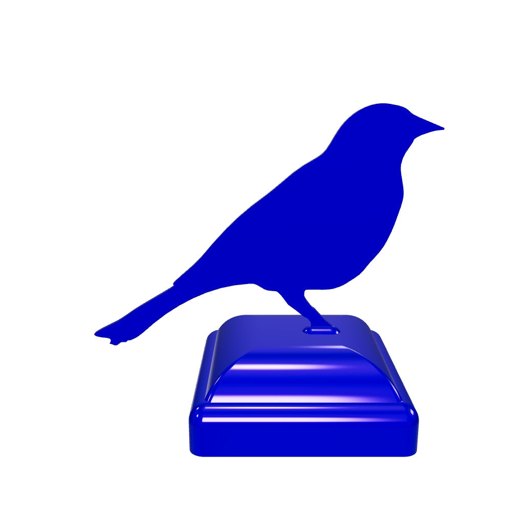 Capuchon de poteau d'oiseau chanteur 4X4 (taille de poteau 3,5 x 3,5)