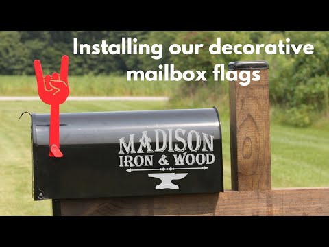 Goat Mailbox Replacement Flag, Flag Mounting Hardware Not Included