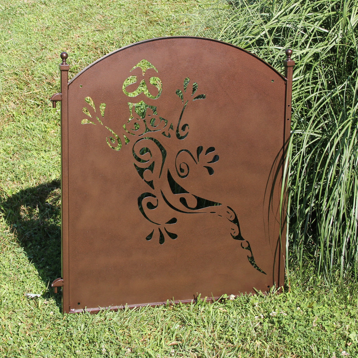 Gecko Design Steel Entry Gate | Madison Iron and Wood