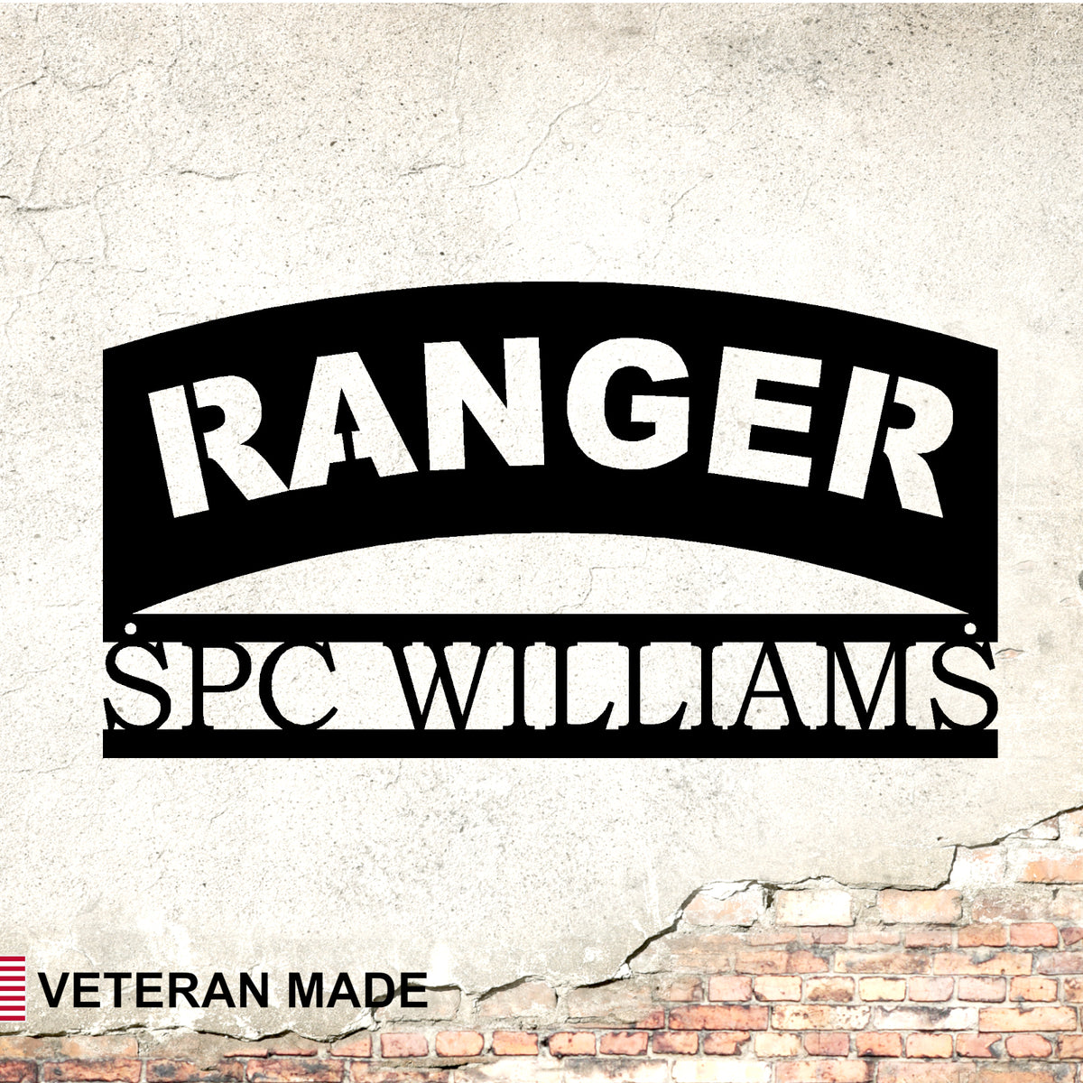 Ranger Personalized Metal Sign, Ranger Tab nameplate, – Madison Iron ...