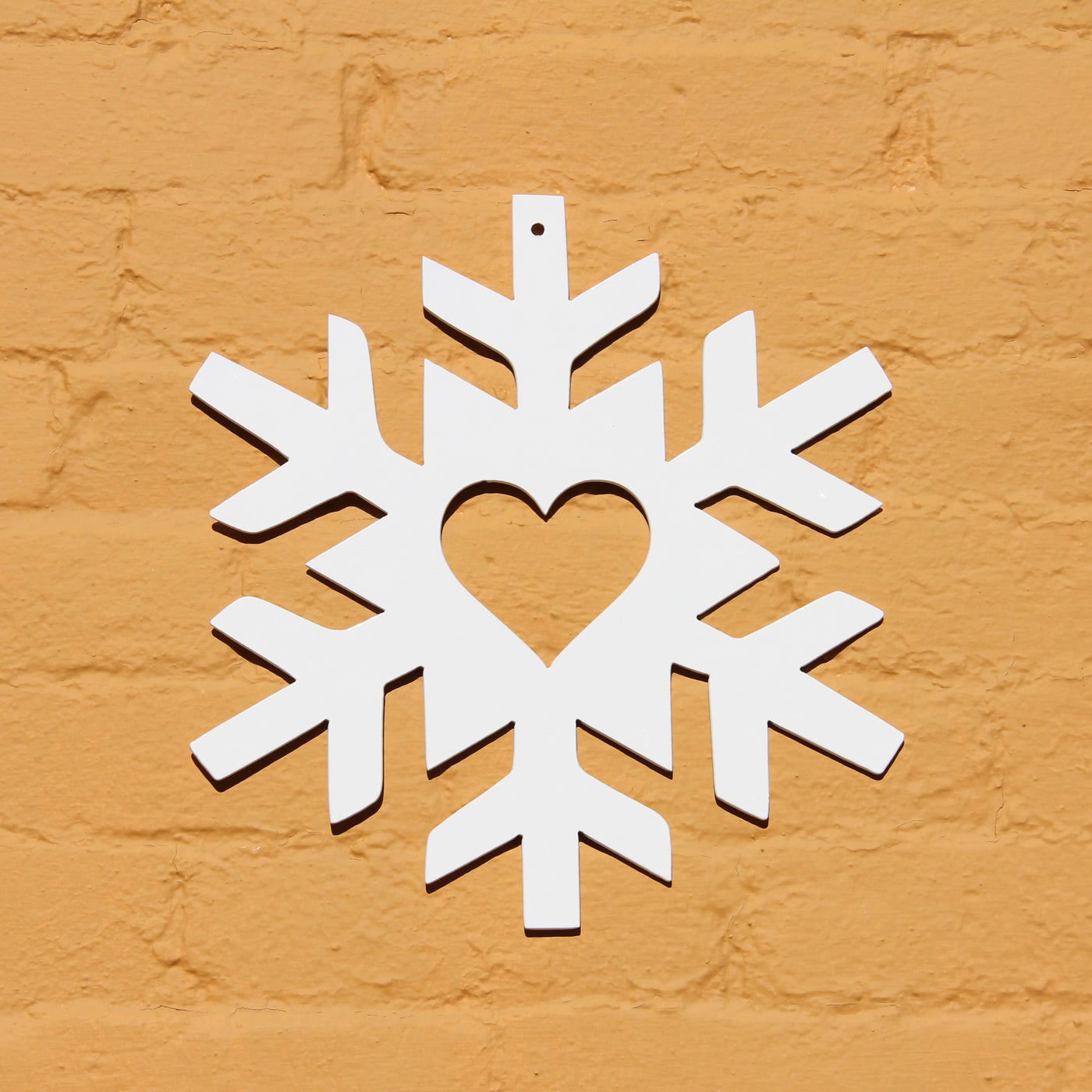 Snowflake, Winter Decor, Christmas Decor - Madison Iron and Wood - Wall Art - metal outdoor decor - Steel deocrations - american made products - veteran owned business products - fencing decorations - fencing supplies - custom wall decorations - personalized wall signs - steel - decorative post caps - steel post caps - metal post caps - brackets - structural brackets - home improvement - easter - easter decorations - easter gift - easter yard decor