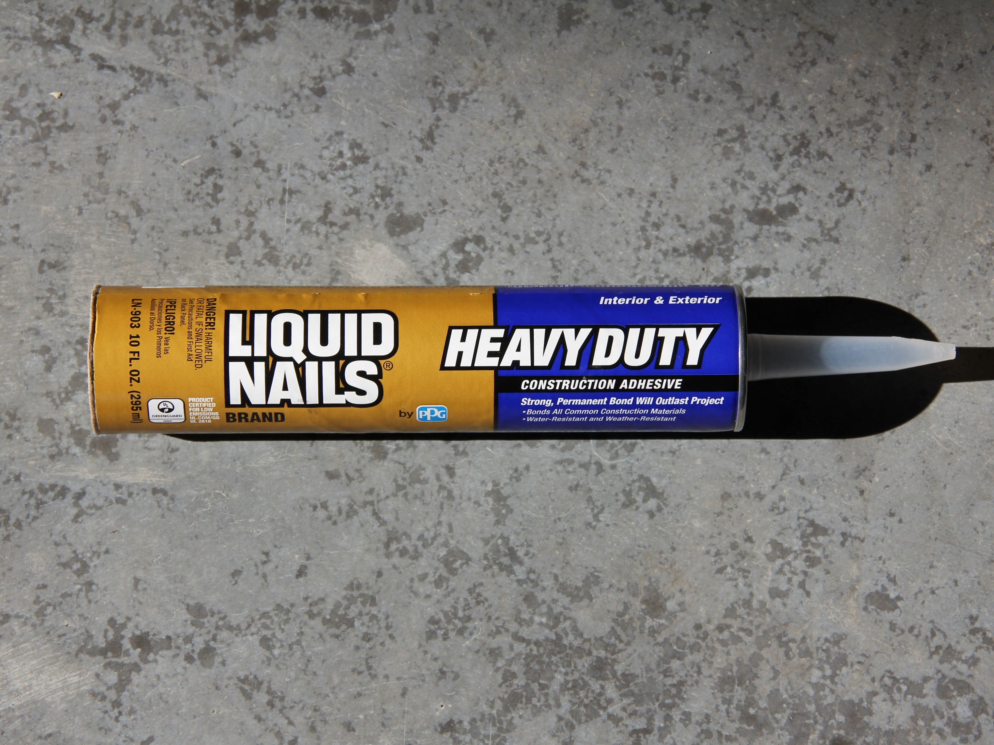 Construction Adhesive, Liquid Nails Brand | Madison Iron and Wood