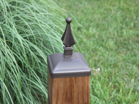 Madison Iron and wood – Metal Décor – Home Improvement – Home décor – Post Caps – Outdoor Décor