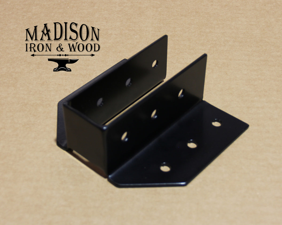 Rectangular Truss Brackets Beam and Truss Brackets | Madison Iron and Wood