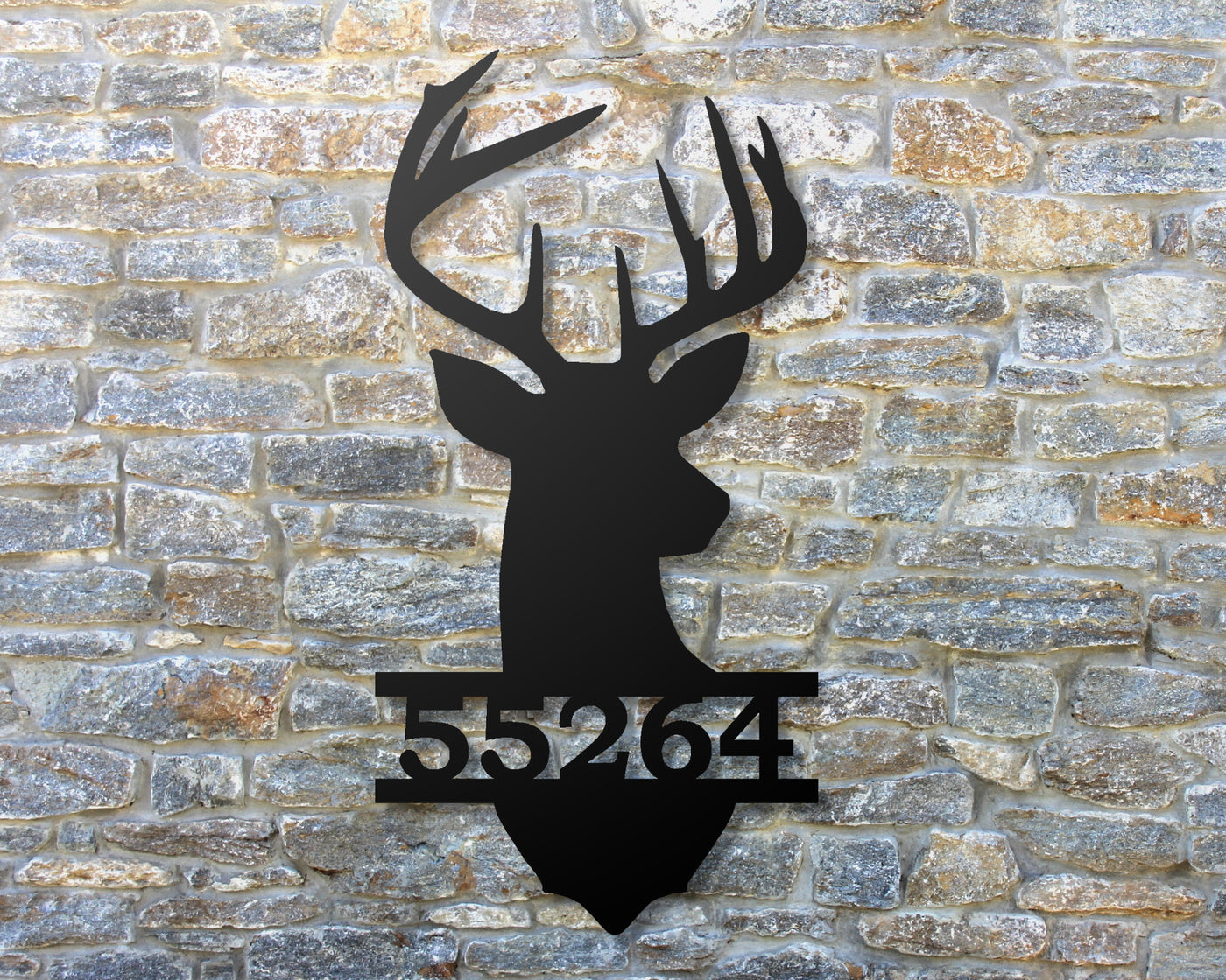 Deer Rack Sign Deer Head Sign