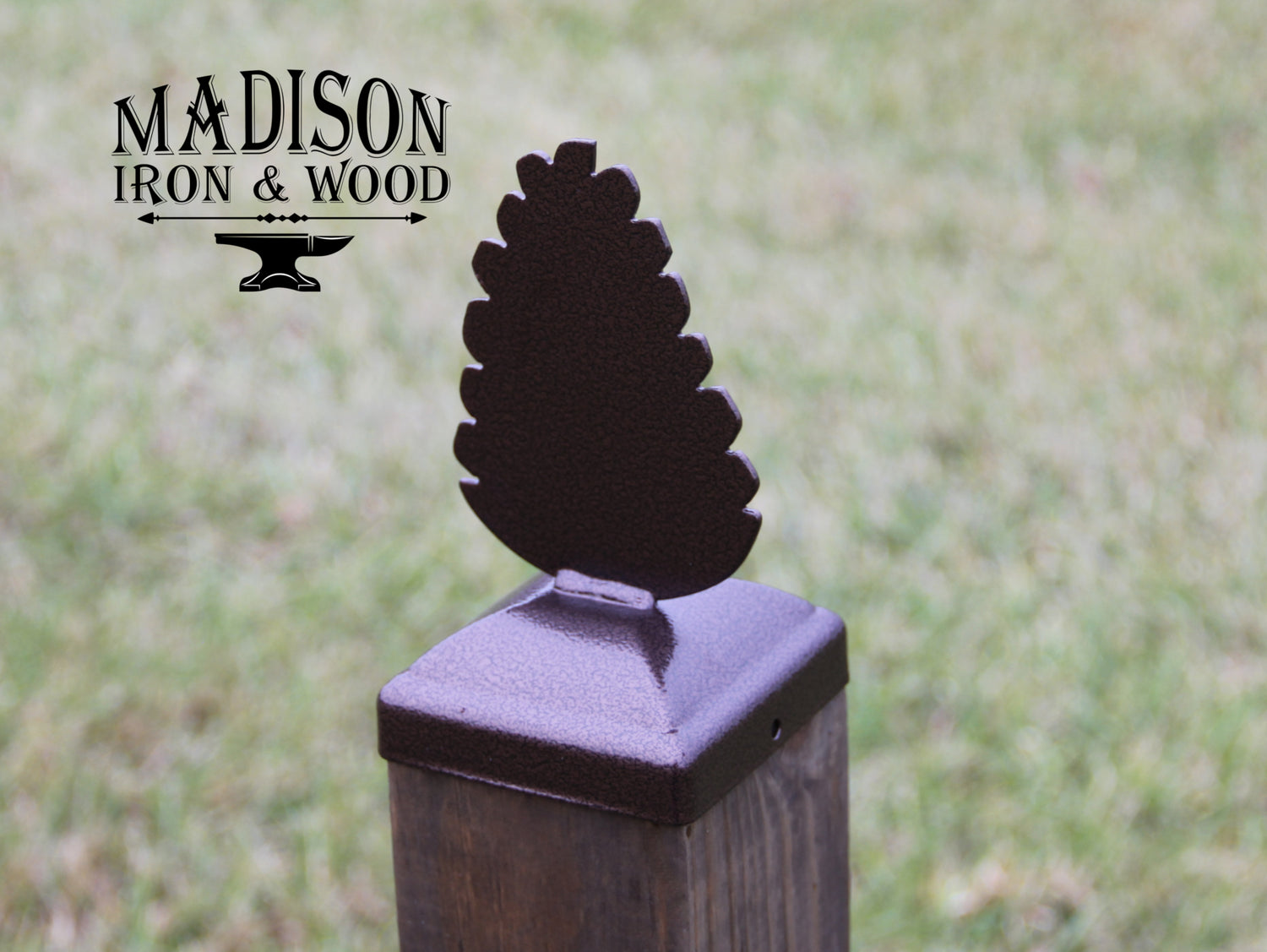 Madison Iron and wood – Metal Décor – Home Improvement – Home décor – Post Caps – Outdoor Décor