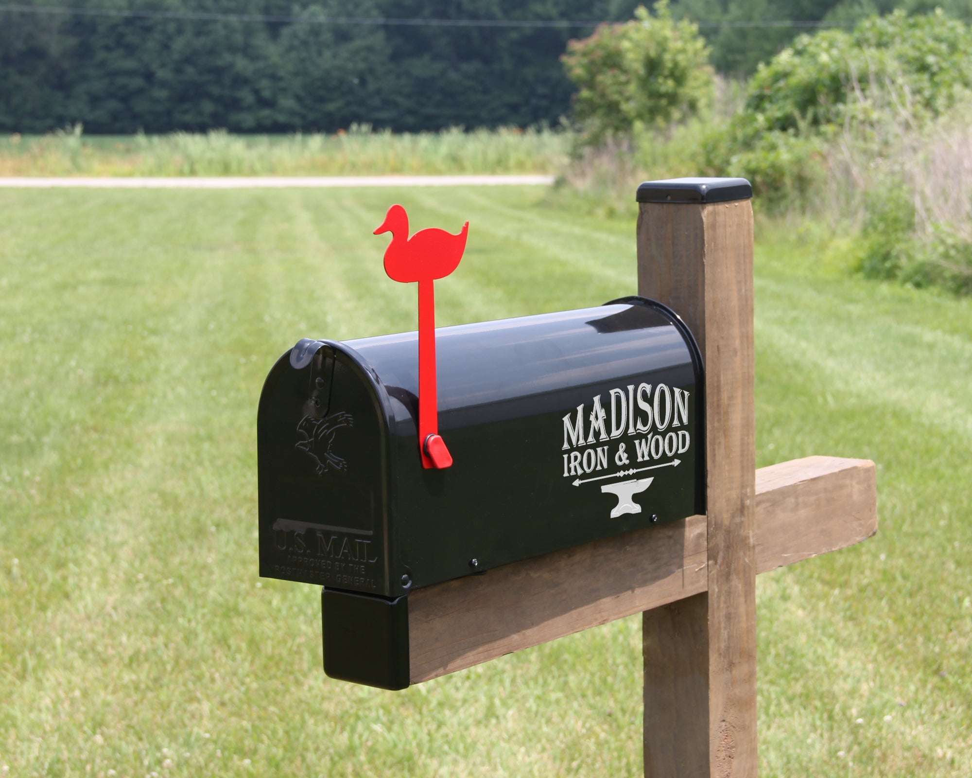  Custom Mail Keychain - Mailbox Box Number Key Fob