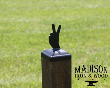 Madison Iron and wood – Metal Décor – Home Improvement – Home décor – Post Caps – Outdoor Décor