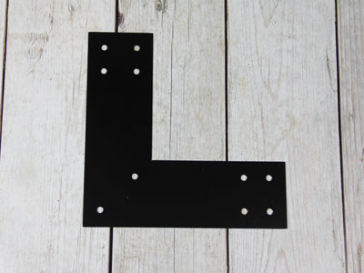 Brackets for 6x6 Dimensional Lumber - Madison Iron and Wood - Brackets - metal outdoor decor - Steel deocrations - american made products - veteran owned business products - fencing decorations - fencing supplies - custom wall decorations - personalized wall signs - steel - decorative post caps - steel post caps - metal post caps - brackets - structural brackets - home improvement - easter - easter decorations - easter gift - easter yard decor