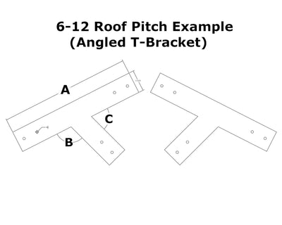Web Truss Industrial Brackets, For 4" Beams - Madison Iron and Wood - Brackets & Reinforcement Braces - metal outdoor decor - Steel deocrations - american made products - veteran owned business products - fencing decorations - fencing supplies - custom wall decorations - personalized wall signs - steel - decorative post caps - steel post caps - metal post caps - brackets - structural brackets - home improvement - easter - easter decorations - easter gift - easter yard decor