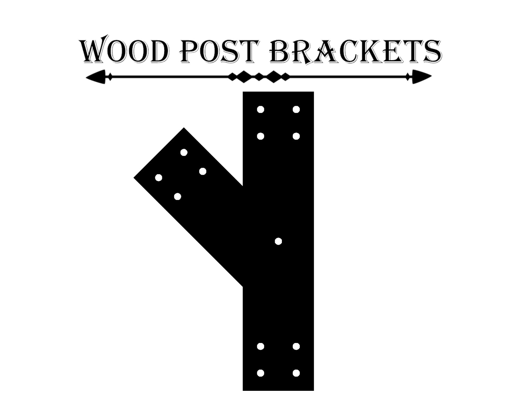 T 45 Degree Leg Bracket for 6