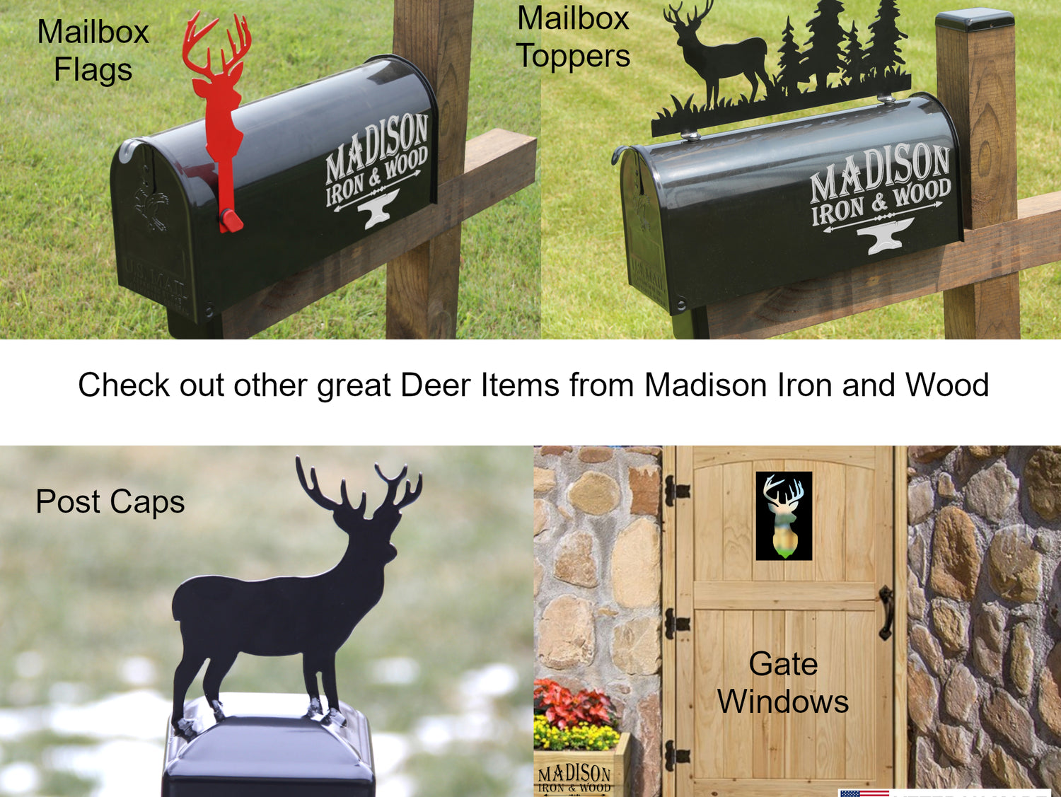 Madison Iron and wood – Metal Décor – Home Improvement – Home décor – Post Caps – Outdoor Décor