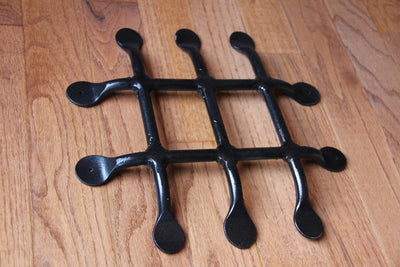 Distressed Iron Speak Easy for Wood Doors or Gates - Madison Iron and Wood - Speak Easy - metal outdoor decor - Steel deocrations - american made products - veteran owned business products - fencing decorations - fencing supplies - custom wall decorations - personalized wall signs - steel - decorative post caps - steel post caps - metal post caps - brackets - structural brackets - home improvement - easter - easter decorations - easter gift - easter yard decor