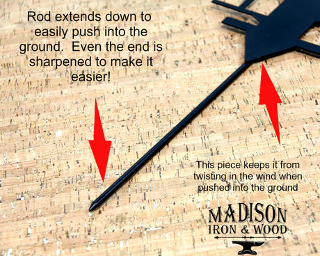 Madison Iron and wood – Metal Décor – Home Improvement – Home décor – Post Caps – Outdoor Décor