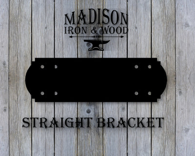 Crowned Brackets for 6x6 Dimensional Lumber - Madison Iron and Wood - Brackets - metal outdoor decor - Steel deocrations - american made products - veteran owned business products - fencing decorations - fencing supplies - custom wall decorations - personalized wall signs - steel - decorative post caps - steel post caps - metal post caps - brackets - structural brackets - home improvement - easter - easter decorations - easter gift - easter yard decor