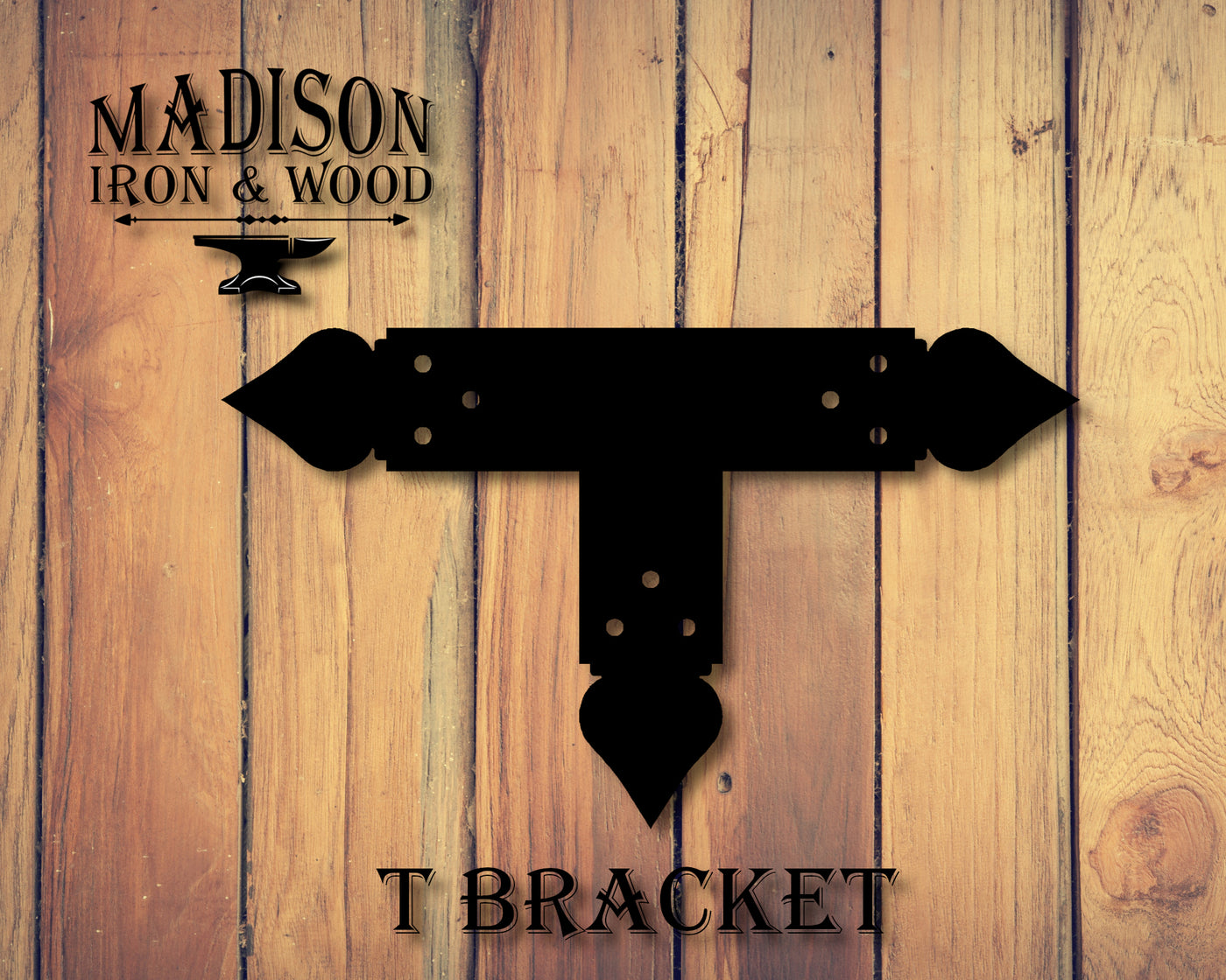 Spade Brackets For 4x4 Dimensional Lumber - Madison Iron and Wood - Brackets - metal outdoor decor - Steel deocrations - american made products - veteran owned business products - fencing decorations - fencing supplies - custom wall decorations - personalized wall signs - steel - decorative post caps - steel post caps - metal post caps - brackets - structural brackets - home improvement - easter - easter decorations - easter gift - easter yard decor