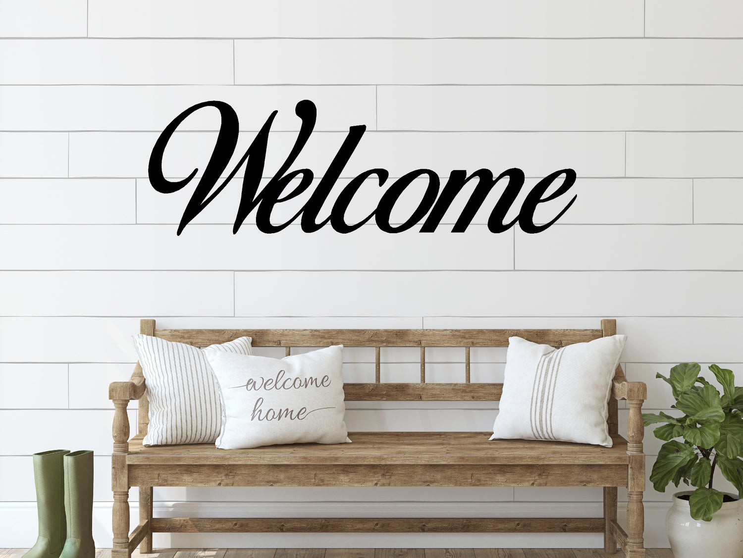 Welcomesign Decore Welcome Sign, home decor, welcome wreath decor, welcome business decor ...
