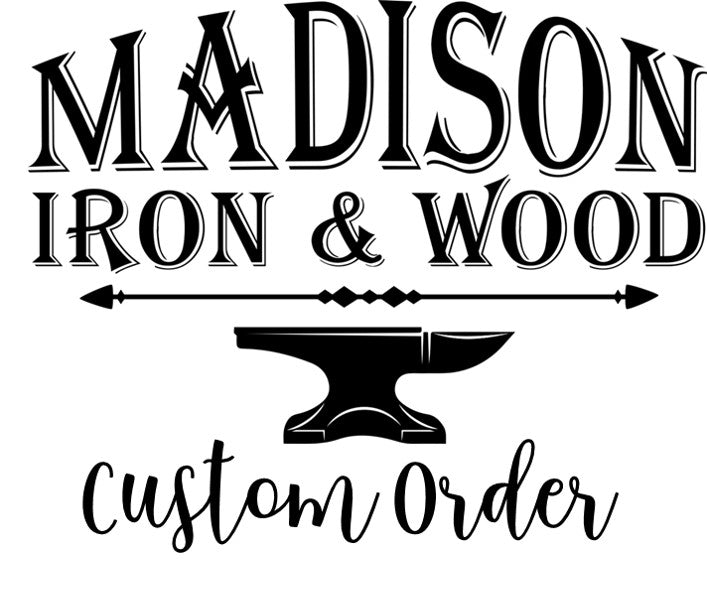 Re-shipping fees - Madison Iron and Wood - custom order - metal outdoor decor - Steel deocrations - american made products - veteran owned business products - fencing decorations - fencing supplies - custom wall decorations - personalized wall signs - steel - decorative post caps - steel post caps - metal post caps - brackets - structural brackets - home improvement - easter - easter decorations - easter gift - easter yard decor