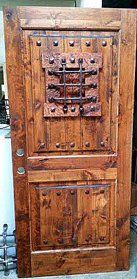 Distressed Iron Speak Easy for Wood Doors or Gates - Madison Iron and Wood - Speak Easy - metal outdoor decor - Steel deocrations - american made products - veteran owned business products - fencing decorations - fencing supplies - custom wall decorations - personalized wall signs - steel - decorative post caps - steel post caps - metal post caps - brackets - structural brackets - home improvement - easter - easter decorations - easter gift - easter yard decor