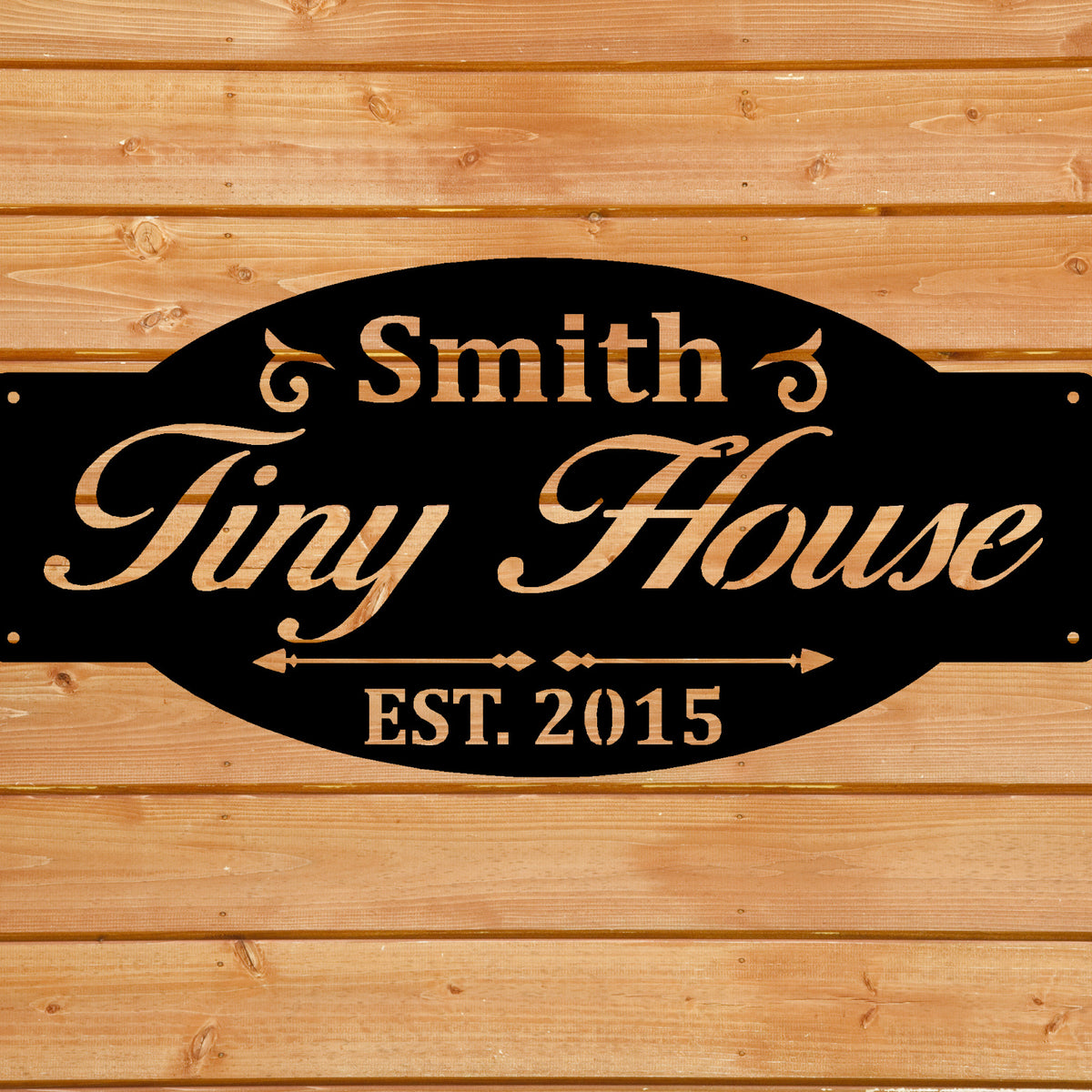 Personalized Tiny House Sign, Home Decor, Custom Tiny House Sign ...
